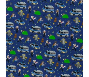 Jersey - Polizei blaul Sandra Kretzmann